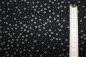 Preview: Designer- Baumwollstoff Be Colourful Silver Star Black (10 cm)